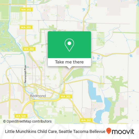 Mapa de Little Munchkins Child Care