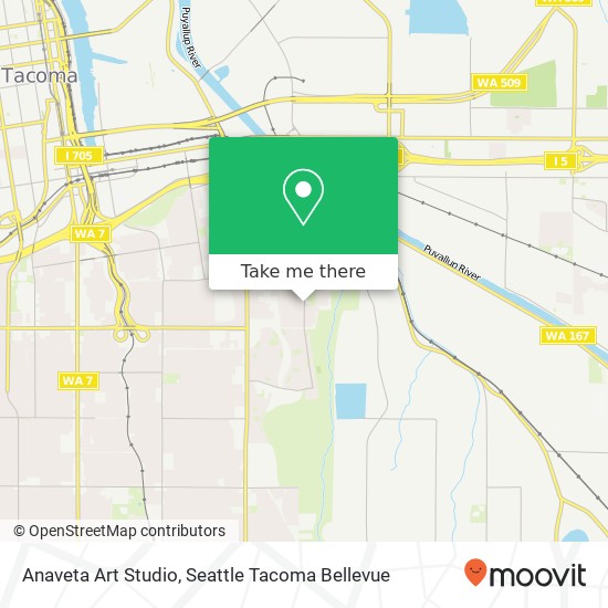 Anaveta Art Studio map