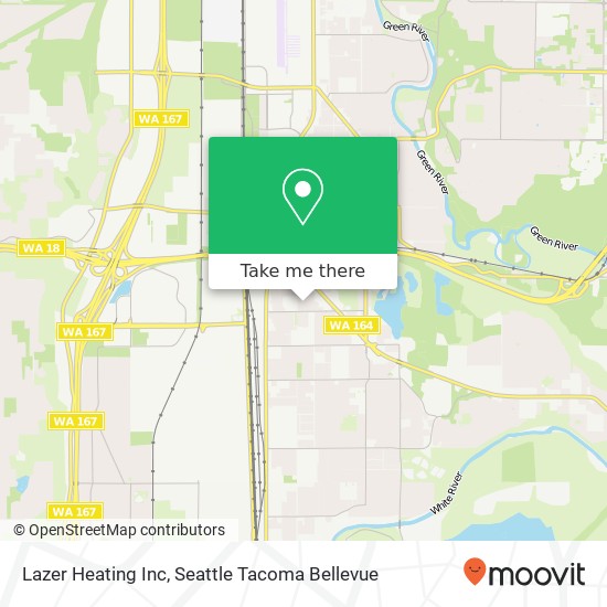 Lazer Heating Inc map