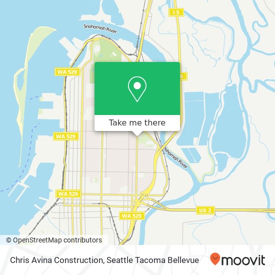 Chris Avina Construction map