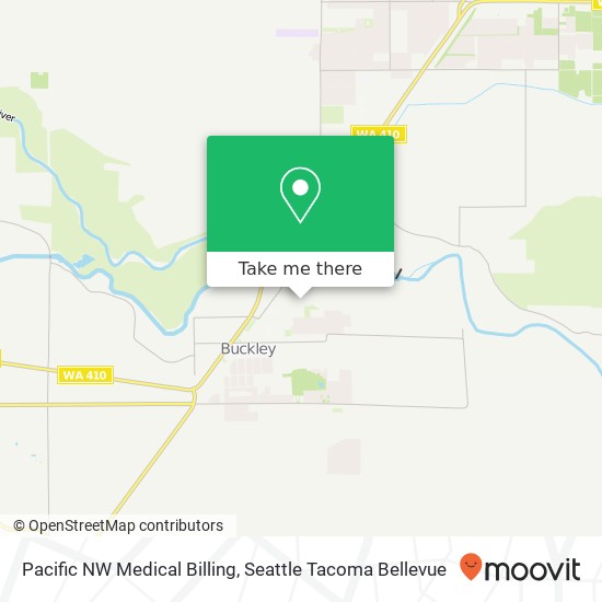 Mapa de Pacific NW Medical Billing