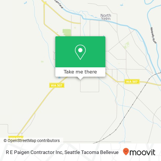 R E Paigen Contractor Inc map