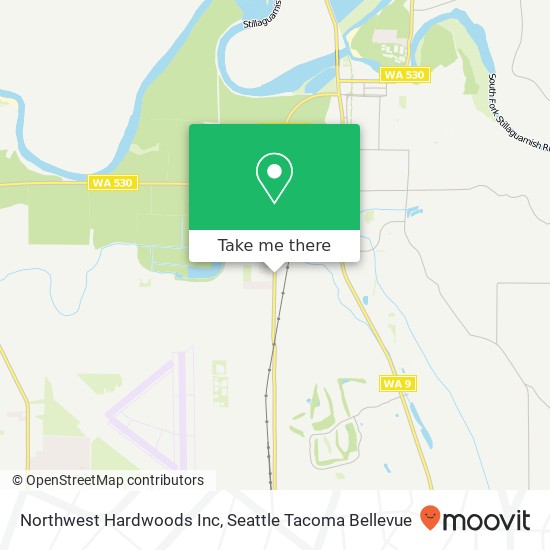 Northwest Hardwoods Inc map