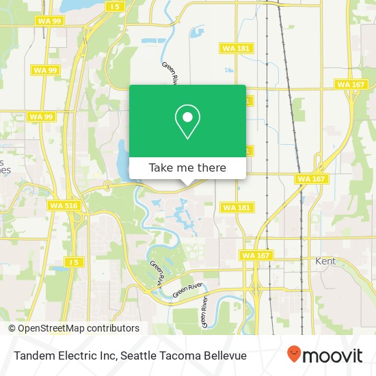 Tandem Electric Inc map