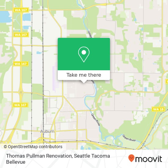 Mapa de Thomas Pullman Renovation