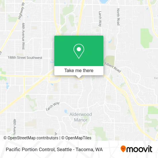 Mapa de Pacific Portion Control