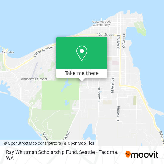 Ray Whittman Scholarship Fund map