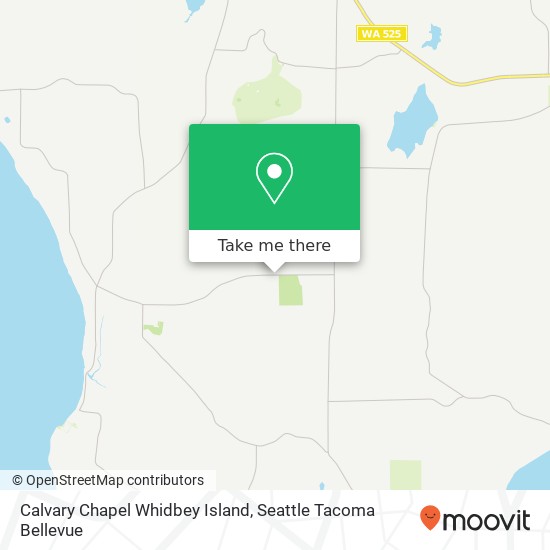 Calvary Chapel Whidbey Island map