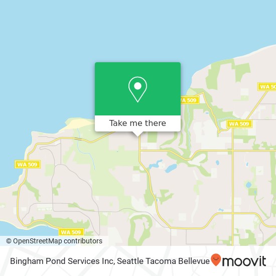 Bingham Pond Services Inc map