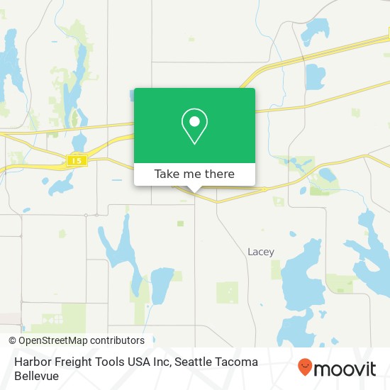 Harbor Freight Tools USA Inc map