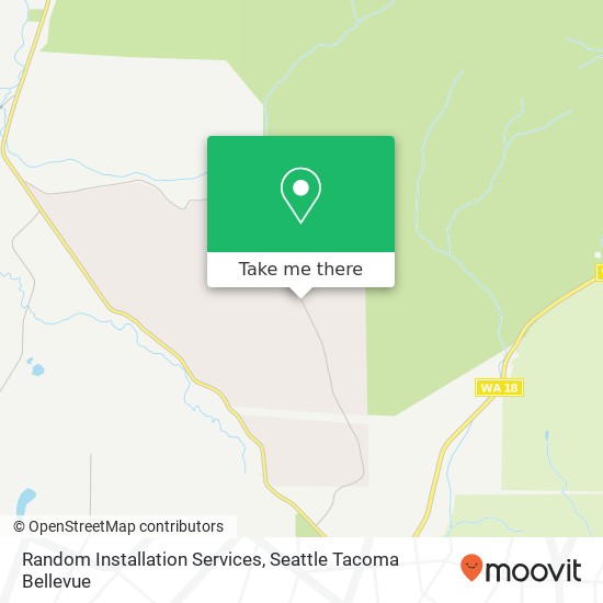 Mapa de Random Installation Services