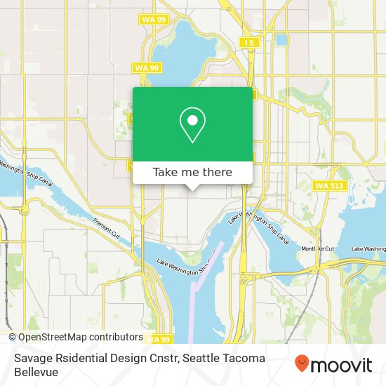 Mapa de Savage Rsidential Design Cnstr