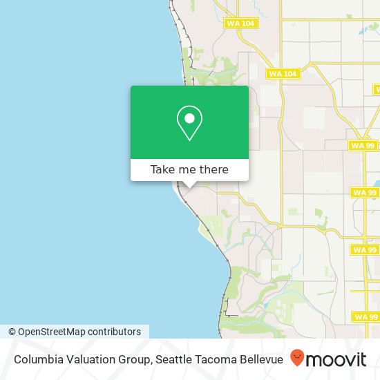 Columbia Valuation Group map