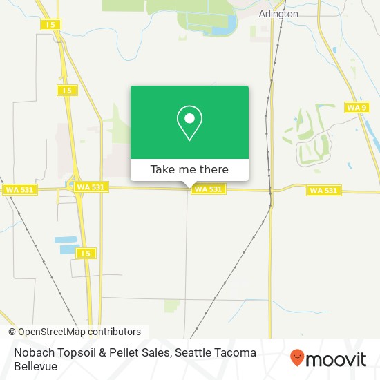 Mapa de Nobach Topsoil & Pellet Sales