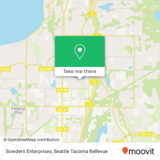 Sowders Enterprises map