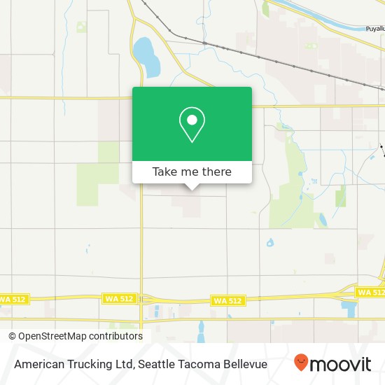 Mapa de American Trucking Ltd