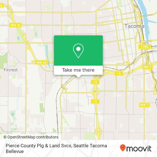 Pierce County Plg & Land Svcs map