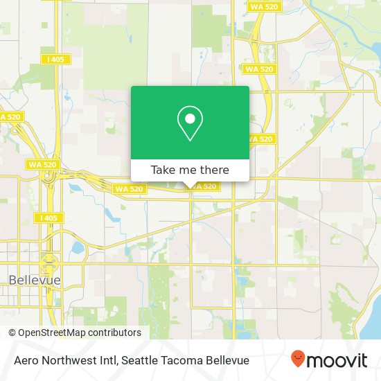 Aero Northwest Intl map