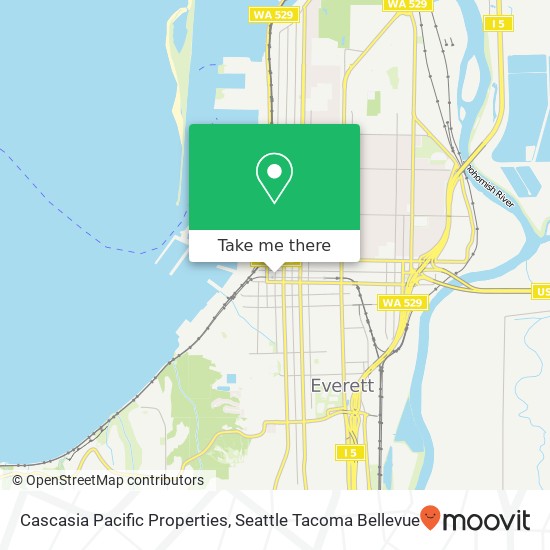 Cascasia Pacific Properties map