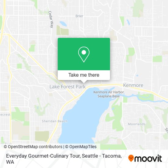 Mapa de Everyday Gourmet-Culinary Tour