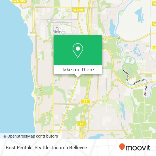 Best Rentals map