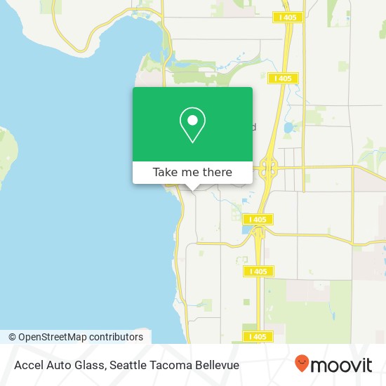 Accel Auto Glass map