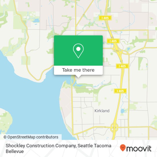 Shockley Construction Company map