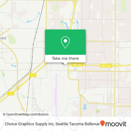 Choice Graphics Supply Inc map