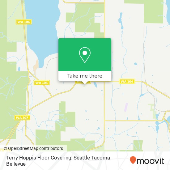 Terry Hoppis Floor Covering map