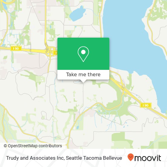 Trudy and Associates Inc map