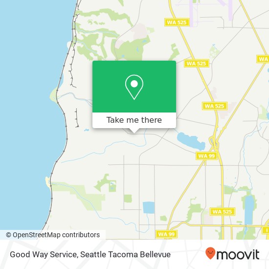 Mapa de Good Way Service