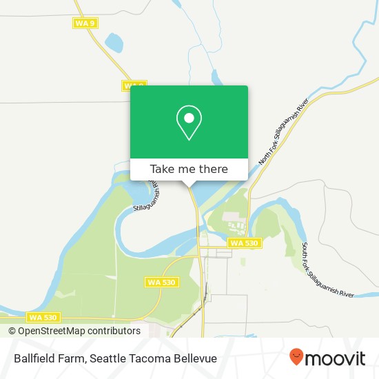 Ballfield Farm map