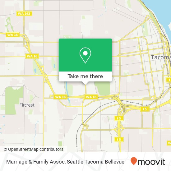 Mapa de Marriage & Family Assoc