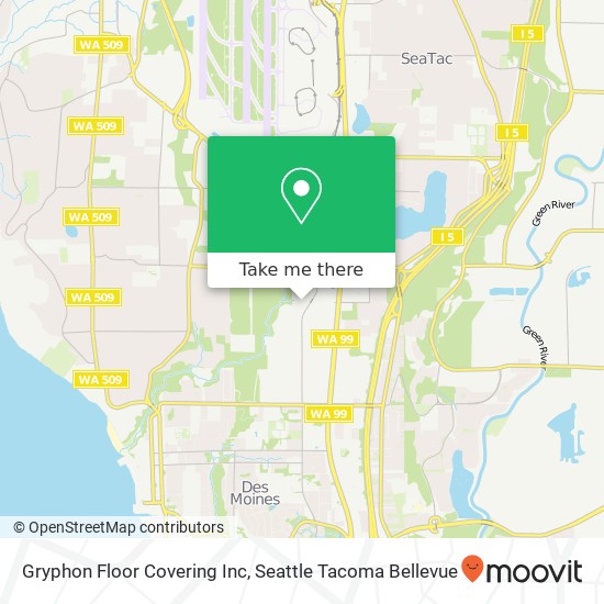 Gryphon Floor Covering Inc map