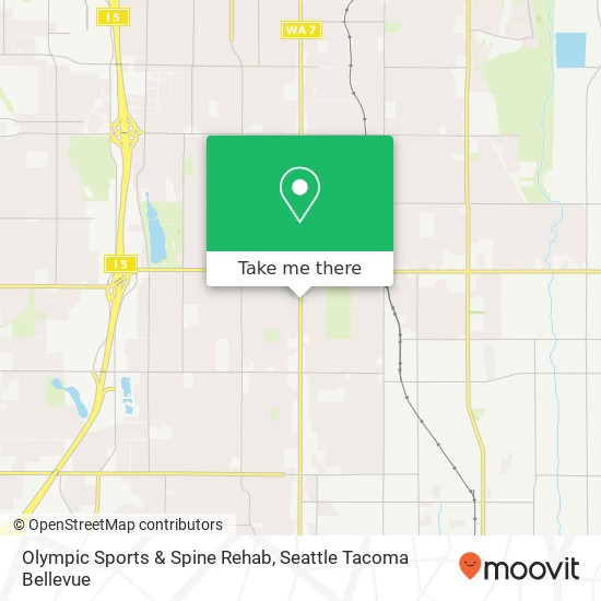 Olympic Sports & Spine Rehab map