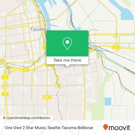 One Owe 2 Star Music map
