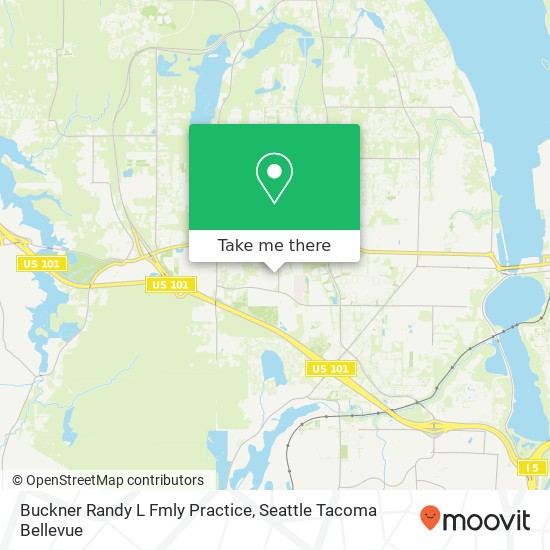 Mapa de Buckner Randy L Fmly Practice
