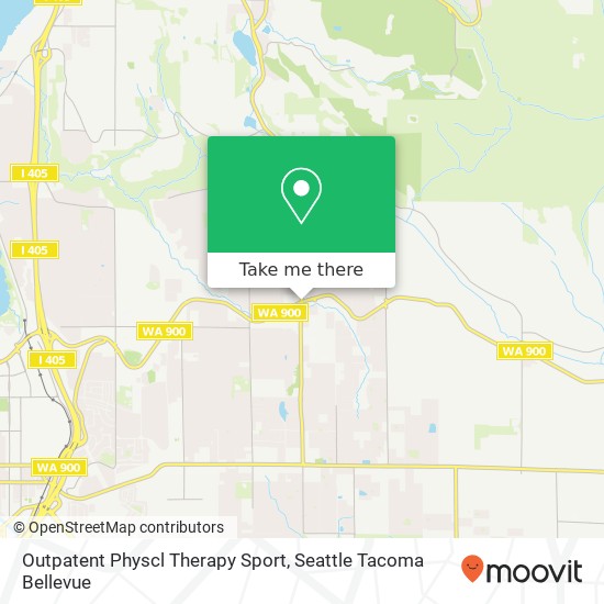 Mapa de Outpatent Physcl Therapy Sport