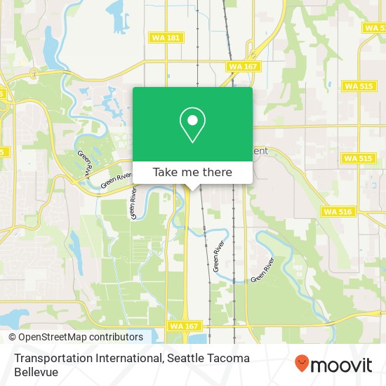 Transportation International map