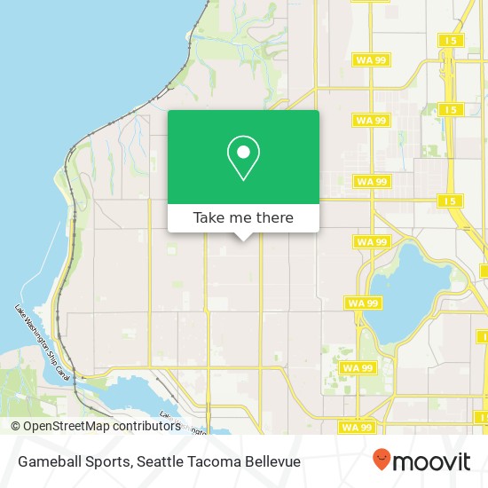 Gameball Sports map