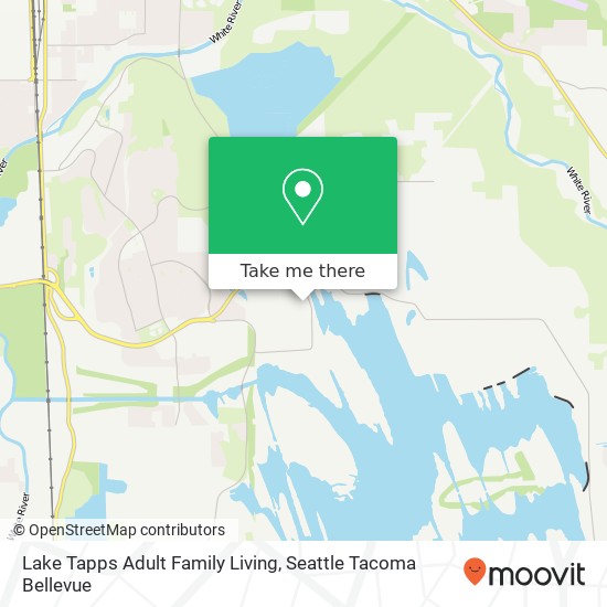 Mapa de Lake Tapps Adult Family Living