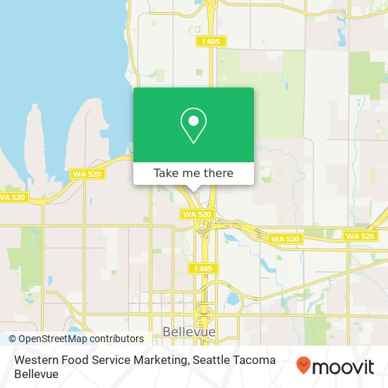 Western Food Service Marketing map