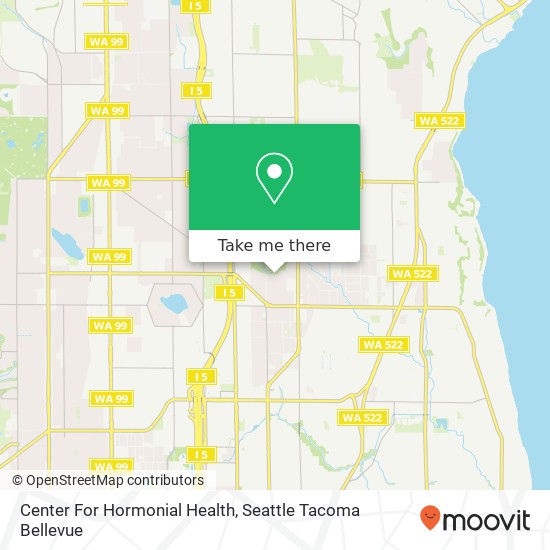 Mapa de Center For Hormonial Health
