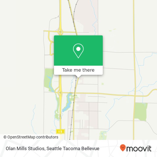 Mapa de Olan Mills Studios