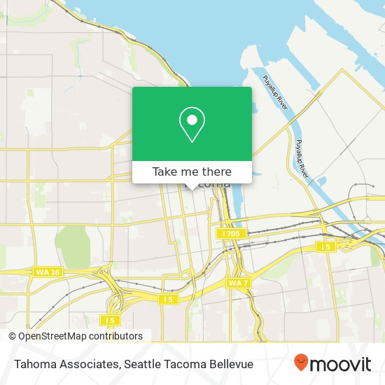 Tahoma Associates map