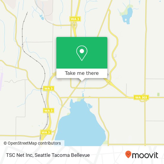 TSC Net Inc map