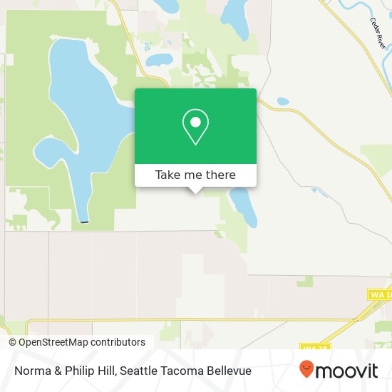 Norma & Philip Hill map