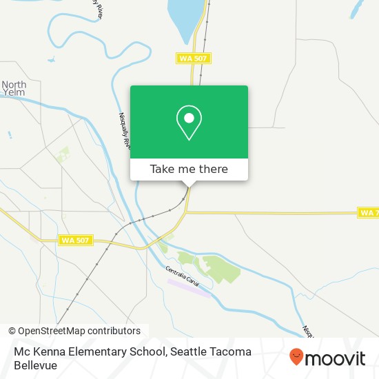 Mc Kenna Elementary School map