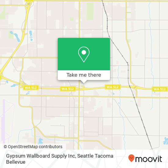 Gypsum Wallboard Supply Inc map