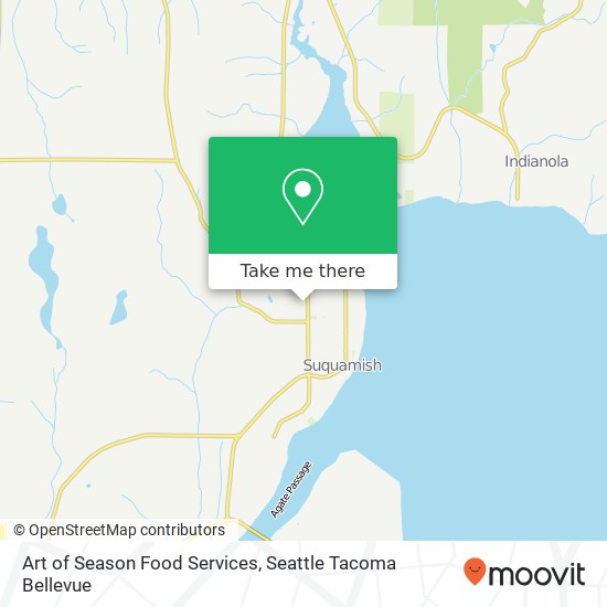 Mapa de Art of Season Food Services